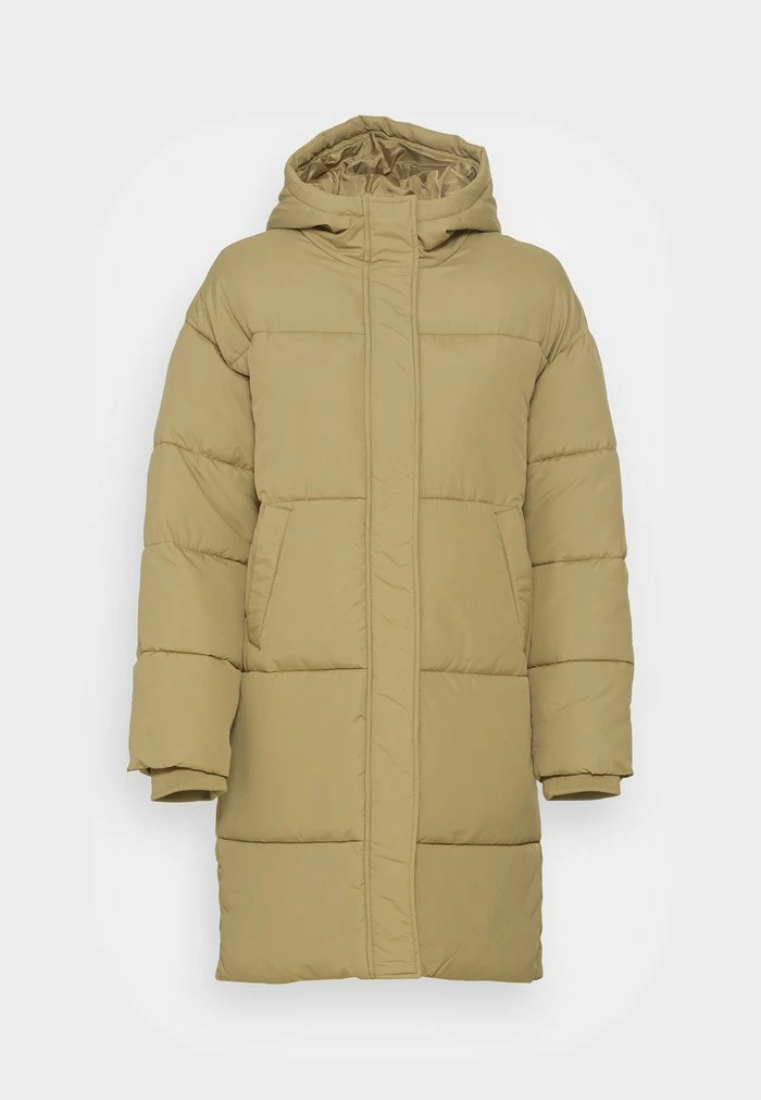 NA-KD PADDED LONG JACKET - Veste D'hiver - Green 4 NA-KD PADDED LONG JACKET - Veste D'hiver - Green – Image 4