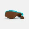 NA-KD MULES - Mules à Talons - Turquoise Blue -NA-KD Soldes Magasin fcd4de3260854c3689b9370d6a75e20c