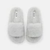 NA-KD FLUFFY FOOTBED HOME - Chaussons - Light Grey -NA-KD Soldes Magasin fd95522c8e374607b6d9f0aa7fdb5741