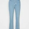 NA-KD HIGH WAIST - Jean Droit - Light Blue -NA-KD Soldes Magasin fe493c3cc1f14c6bab45b5b7dba816fd