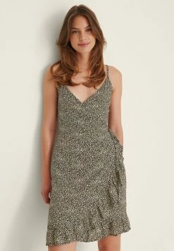 NA-KD Robe De Jour - Leo